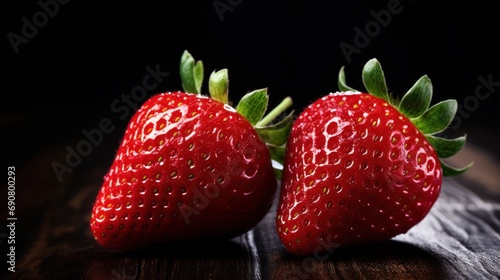 Wallpaper Mural Shot of strawberry UHD wallpaper Torontodigital.ca