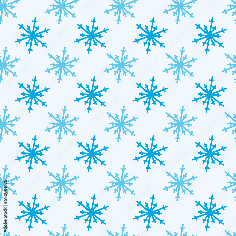 Seamless Snowflake Background. Winter pattern. Seamless Snowflake Background. Winter pattern.