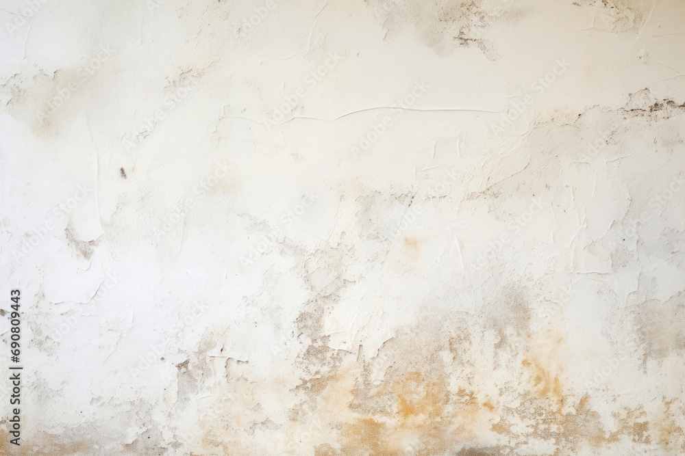 Fototapeta premium Old white paint wall, texture background.