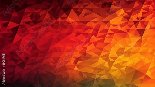 Yellow orange abstract background for design. Geometric shapes. Triangles, squares, stripes, lines. Color gradient. Modern, futuristic. Light dark shades. Web banner. Modern, futuristic.Design concept