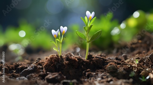 Little Flowers and Little Seedlings