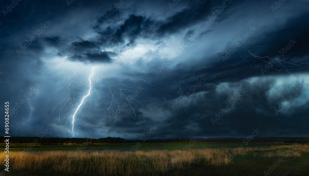 Stormy cumulus clouds view. Dramatic sky before a thunderstorm. Dark ominous low clouds Stormy cumulus clouds view. Dramatic sky before a thunderstorm. Dark ominous low clouds