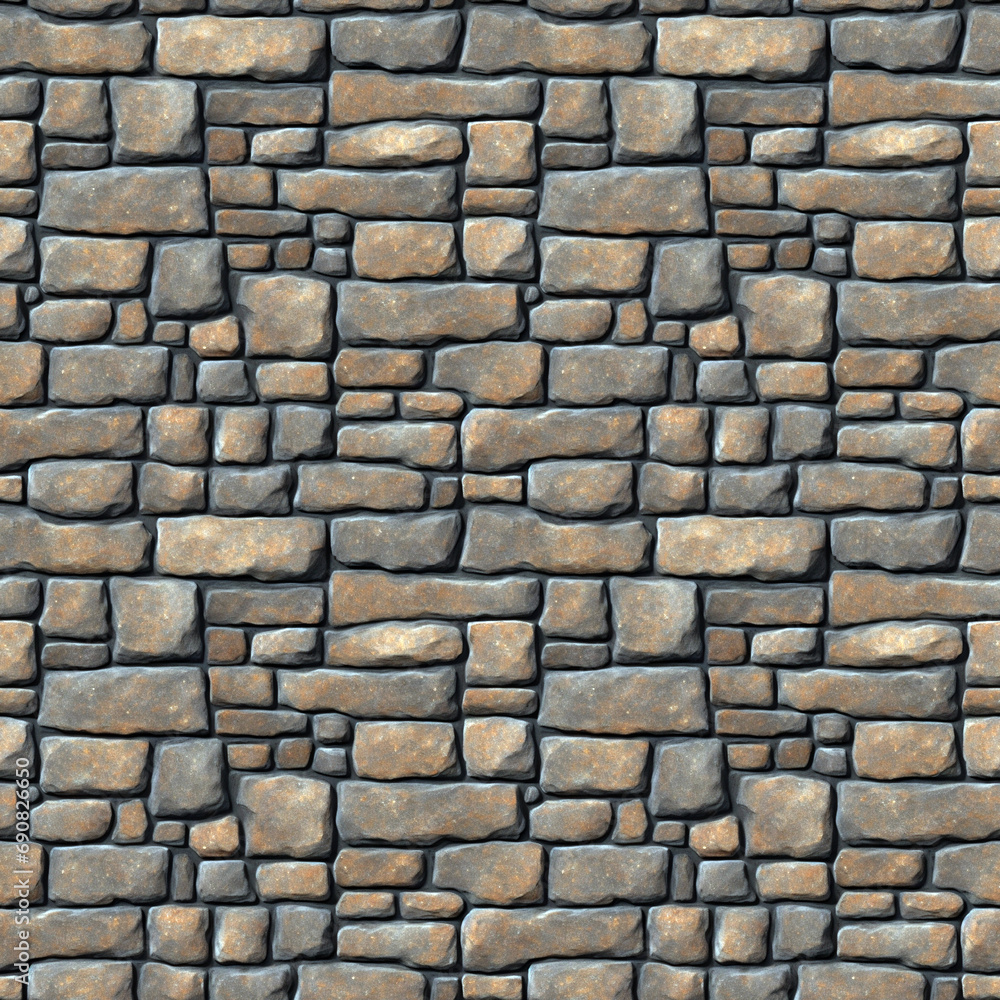 stone wall background generative ai