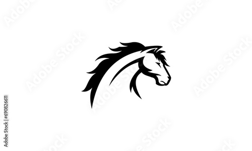horse head vector