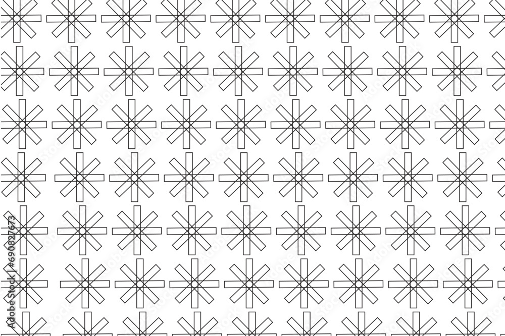 Abstract Geometric Seamless Fabric Pattern Background Abstract Geometric Seamless Fabric Pattern Background