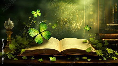 Whimsical Book on St. Patrick's Day Legends,, Enchanting Stories of Irish Legends Book Cover 