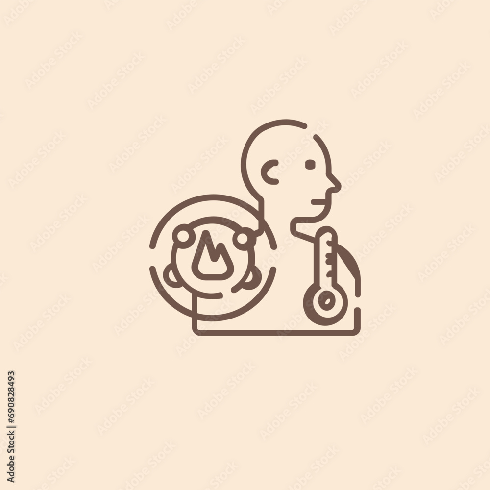 illustration icon set for biological and medical science