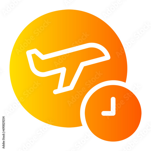 delayed gradient icon