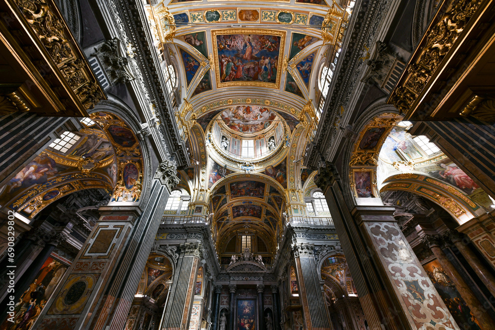 Jesus Church (Chiesa del Gesu) - Genoa, Italy