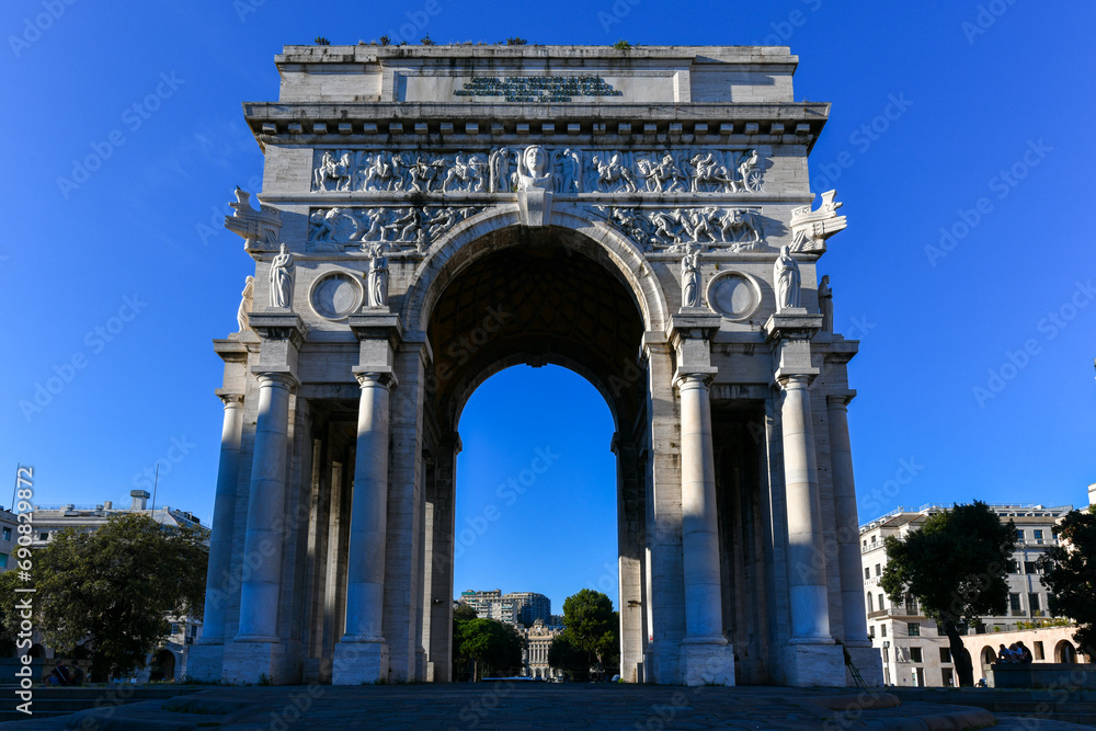 Arch of Victory - Genoa, Italy