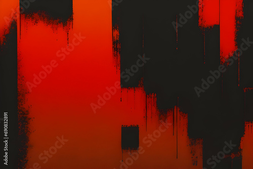 red and black background