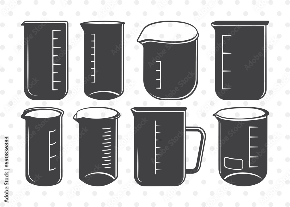 Beaker SVG, Beaker Clipart, Chemistry Svg, Science Svg, Chemistry Tools