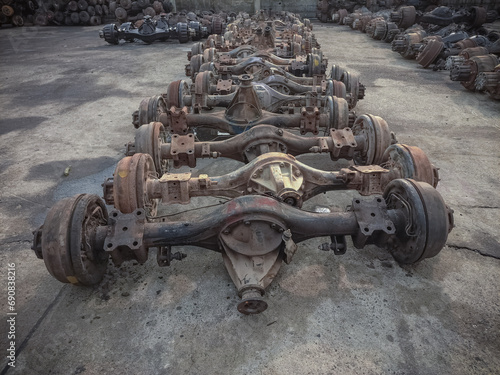 truck rear axle