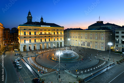 Piazza De Ferrari - Genoa, Italy photo