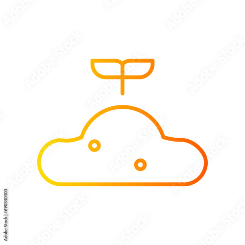 sapling gradient icon