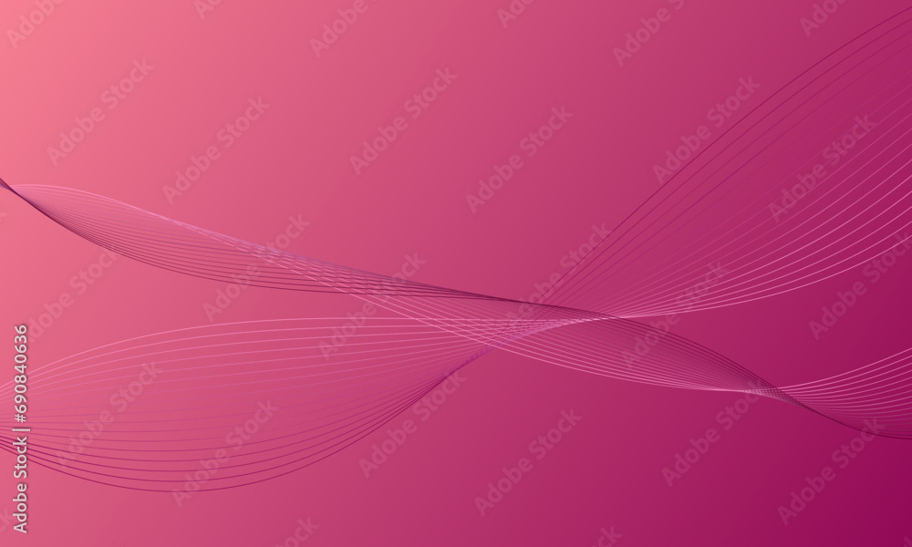 pink lines wave curves smooth gradient abstract background pink lines wave curves smooth gradient abstract background