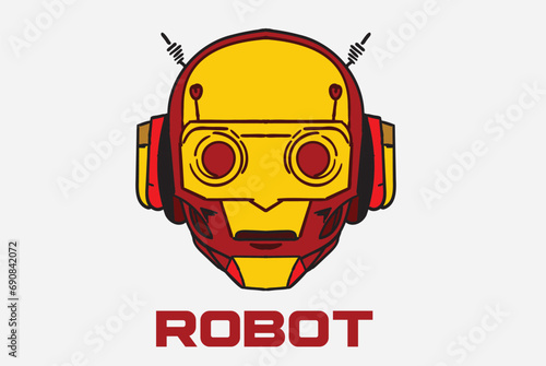 cartoon robot