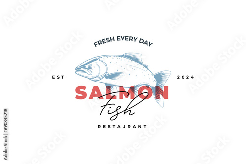 seafood logo design
