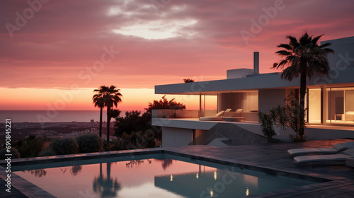 Breathtaking Views: Modern Elegance Defined, generative ai © Adolfo Perez Design