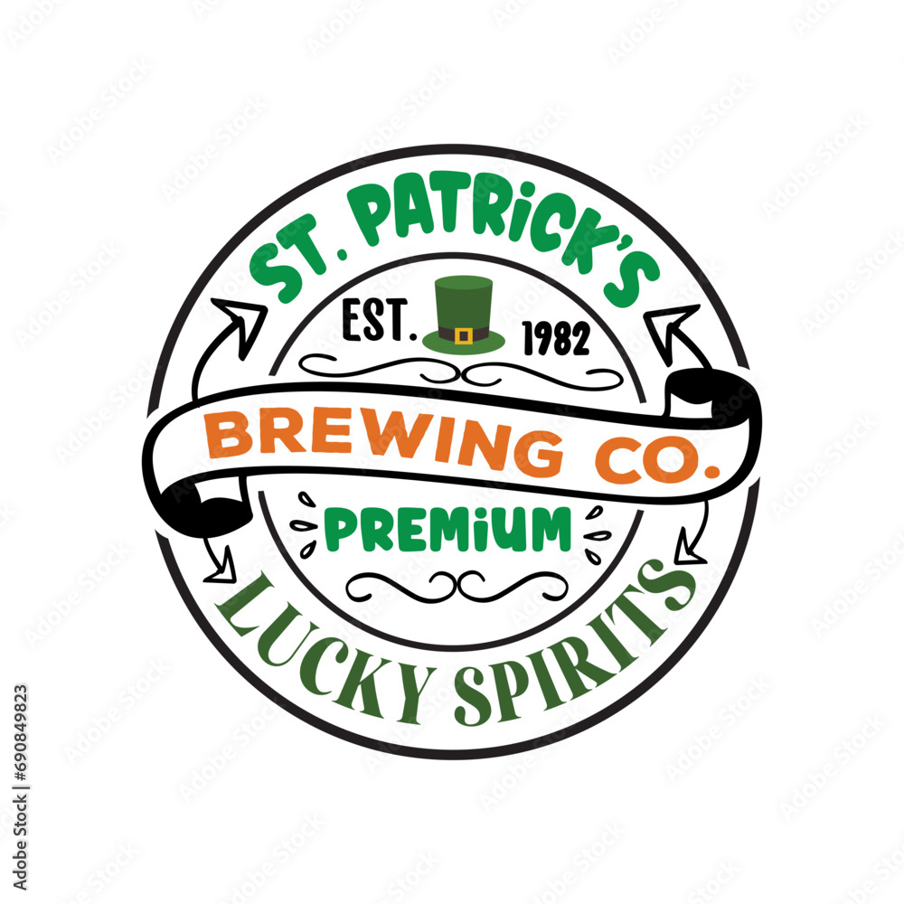 Obraz premium Round St Patricks Day Svg Bundle, St.patrick's Day Svg Bundle, St Patrick's Day Svg Bundle, St. Patrick's Day Svg Bundle, St Patricks Day Svg 