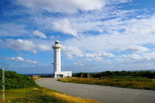 Landscape of East Cape Lighthouse, Miyako Island - Okinawa