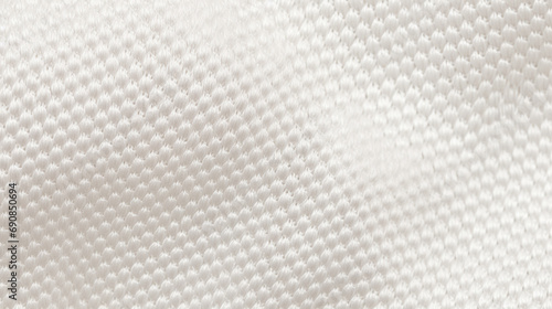 Close-up texture of white cloth against a plain background