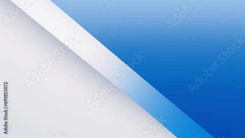 Blauer und weißer Farbverlauf des abstrakten Hintergrunds. Moderner blauer abstrakter geometrischer Rechteck-Kastenlinien-Hintergrund für Präsentationsdesign, Banner, Broschüre und Visitenkarte