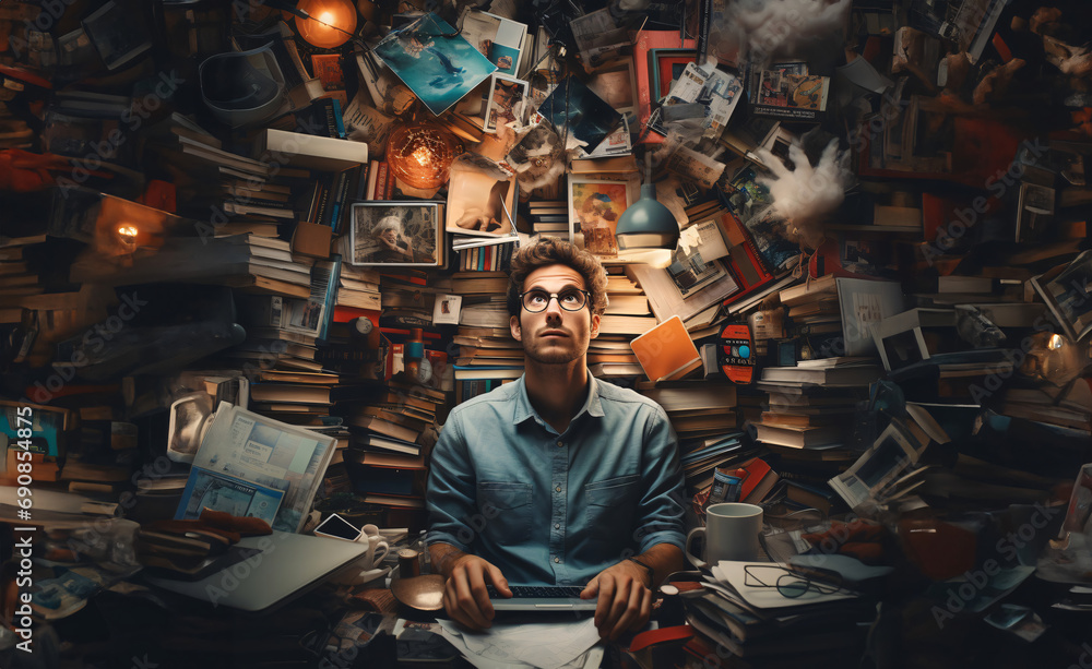 Amidst the Chaos of Clutter: A Study of Solitude and Concentration in a World Overflowing with Objects Amidst the Chaos of Clutter: A Study of Solitude and Concentration in a World Overflowing with Objects
