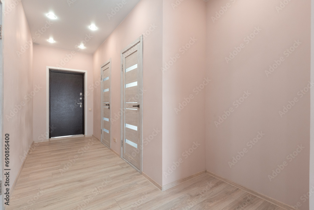 Obraz premium unfurnished house or apartment in bright colors