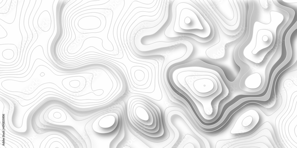 Black and white abstract background. Abstract wave topography lines background. Contour maps. Vector illustration, Topo contour map on white background, Topographic contour lines. Black and white abstract background. Abstract wave topography lines background. Contour maps. Vector illustration, Topo contour map on white background, Topographic contour lines.