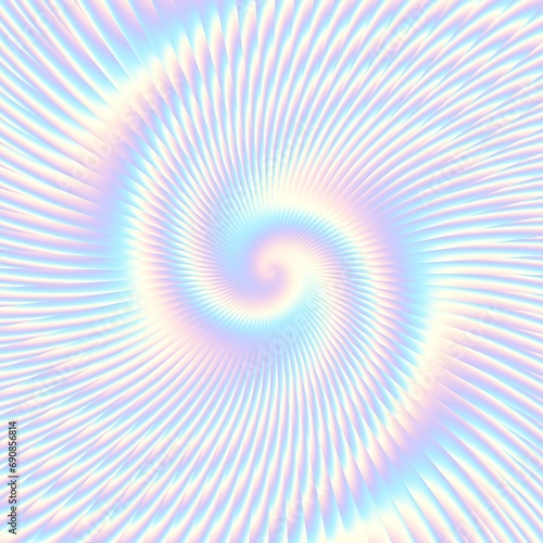 Hypnotic spiral background. Optical illusion style design.