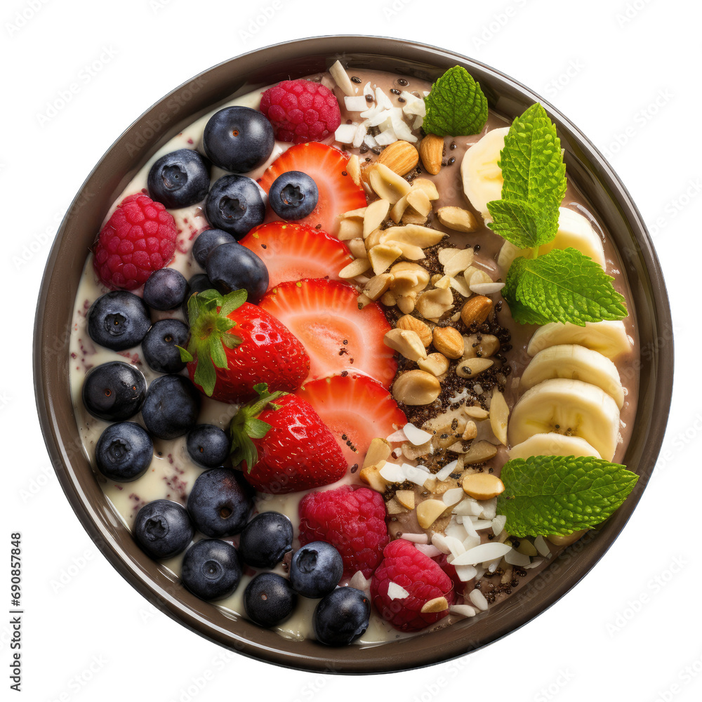 Acai Bowl transparent background Acai Bowl transparent background