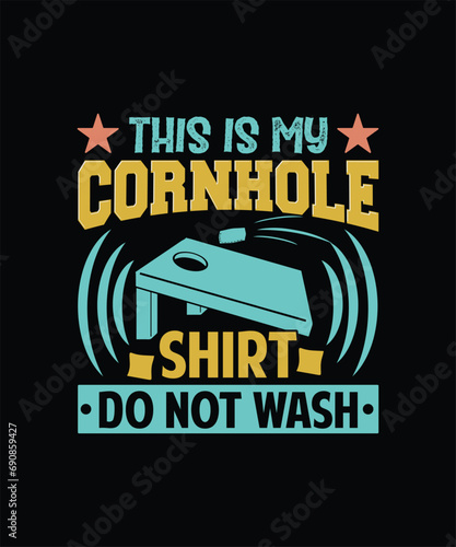 Cornhole t shirt design, hobby, board, athletic, corn-hole, wooden, football, funny, vintage