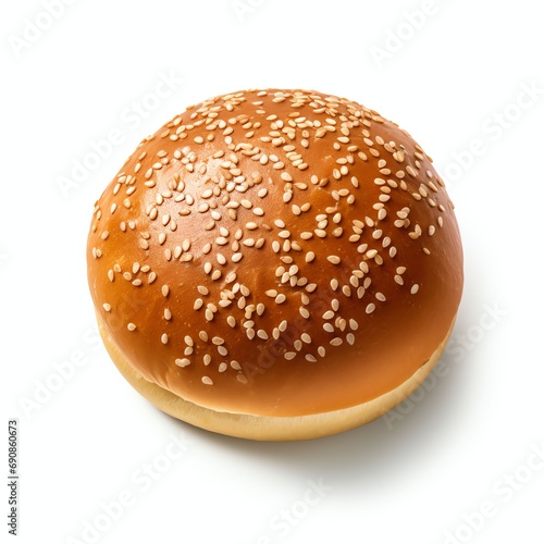 hamburger bun real photo photorealistic stock photo