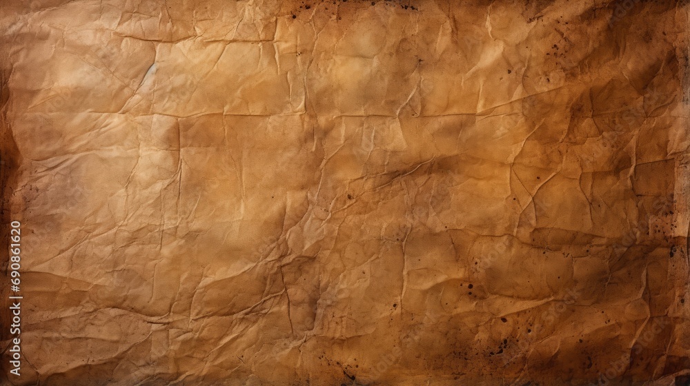 The crumbling beige wall, made of rough stone, resembled a brown paper with intricate cracks, telling the story of time and decay The crumbling beige wall, made of rough stone, resembled a brown paper with intricate cracks, telling the story of time and decay