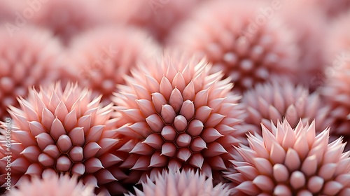 A vibrant cluster of pink flowers blooms in a coral reef  dancing with life and splendor amidst the tranquil blue waters