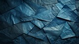 A heap of torn azure sheets, representing the chaos and fragility of the human mind, yet possessing a raw and captivating beauty that cannot be ignored
