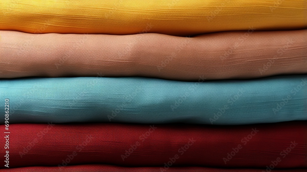 A vibrant pile of woven wonders, brimming with warmth and possibility, beckoning to be wrapped around you in a comforting embrace A vibrant pile of woven wonders, brimming with warmth and possibility, beckoning to be wrapped around you in a comforting embrace