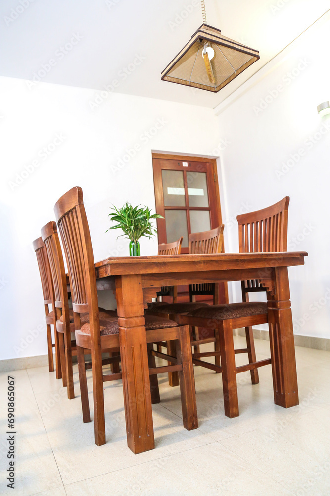 Fototapeta premium table and chairs
