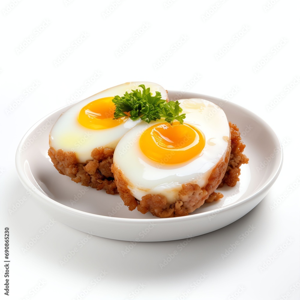 boiled egg minced pork real photo photorealistic boiled egg minced pork real photo photorealistic