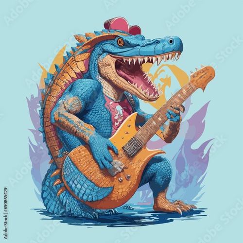 2d vector illustration t shirt design woman animal craw  deer face mask print with element carnival