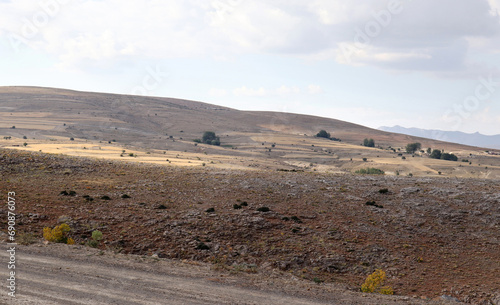 loneliness and desolation of the high steppes photo