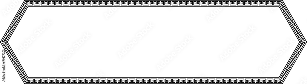 Chinese decoration frame and border. Traditional oriental frame and borders decoration. Chinese decoration frame and border. Traditional oriental frame and borders decoration.