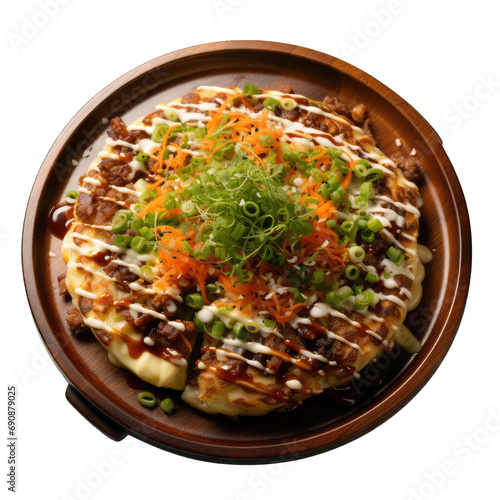 Okonomiyaki transparent background