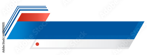 Lower third template. Set of TV banners and bars for news and sport channels, streaming and broadcasting.