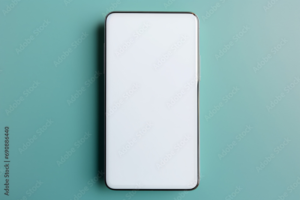 Smartphone or Tablet Mockup with Blank Screen Smartphone or Tablet Mockup with Blank Screen