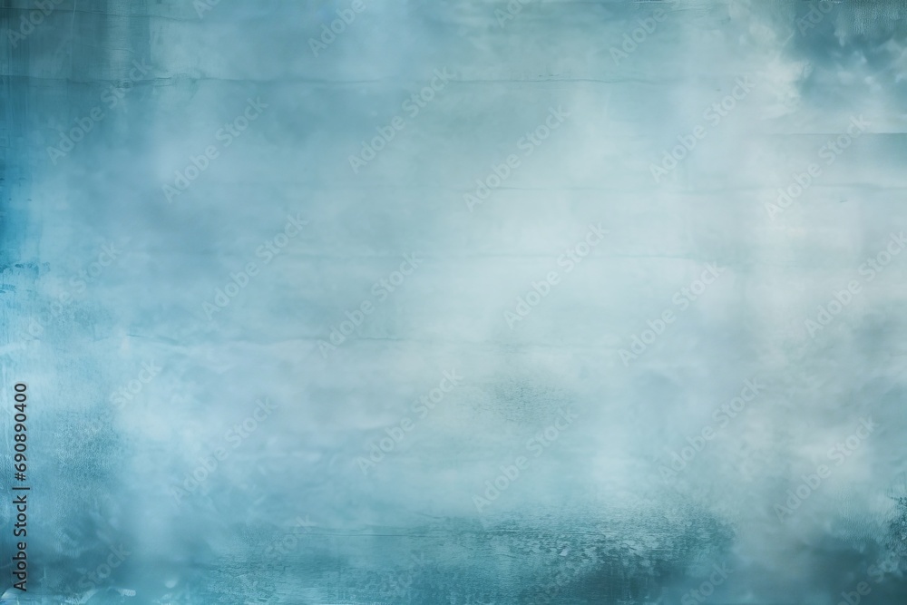 grungy blue stained canvas background or texture, Generative AI 