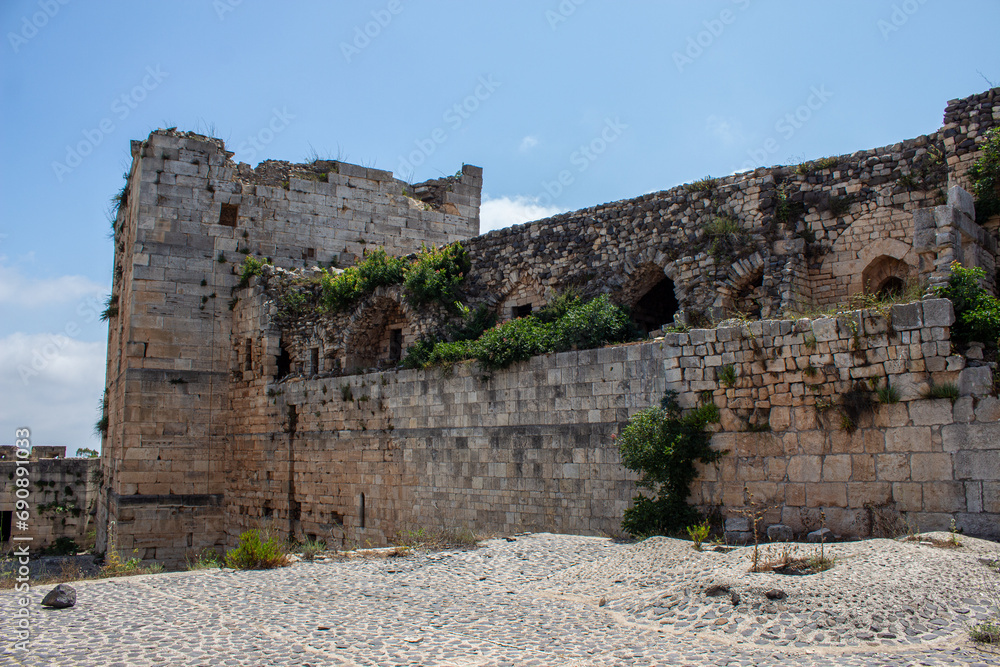 Krak des Chevaliers (Castle of the Knights), Qalaat al Hosn, Syria, Homs