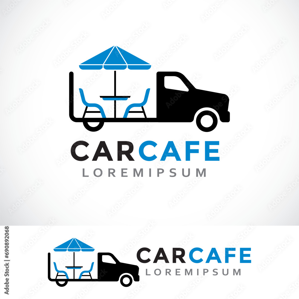 car cafe logo design template car cafe logo design template