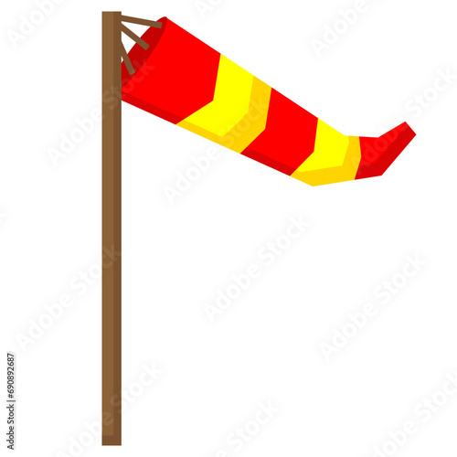 windsock illustration